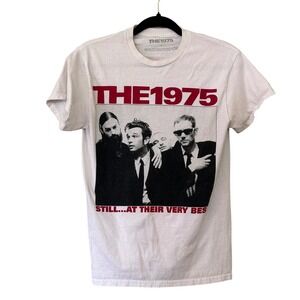The 1975 White T-Shirt Size Small 2023 North America Tour Band Tee